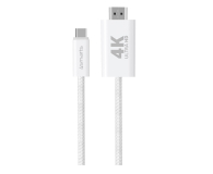 4smarts Kabel USB-C do HDMI 2m biały - 1535851 - zdjęcie 3